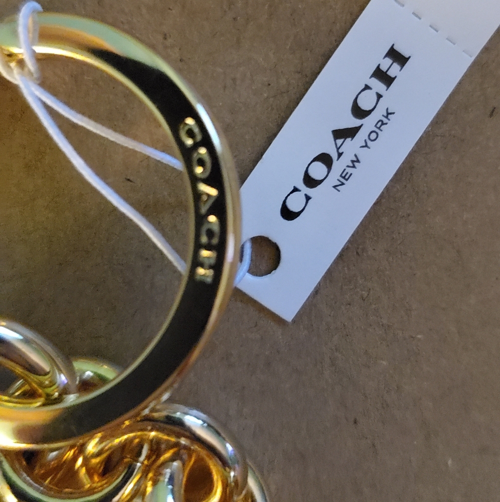 🎀SOLD🎀 Coach 3D Bear Purse Charm/Key Fob - Picture 5 of 5